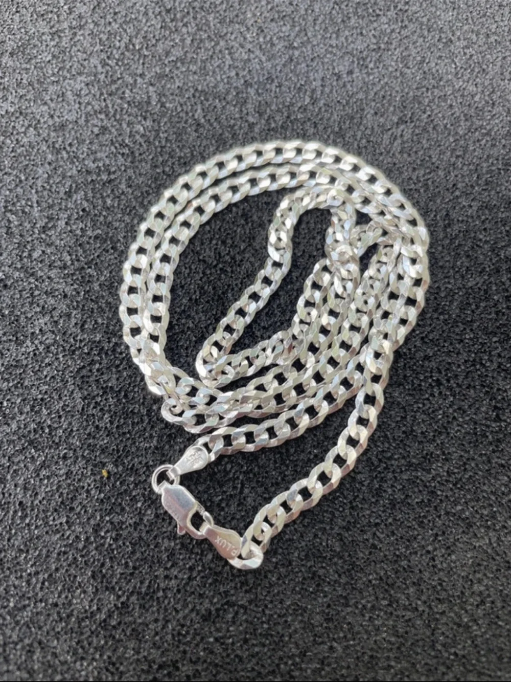 20” 4.1 mm 9g sterling silver .925 Cuban chain
